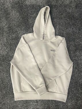 Essentials Men’s Tan Hoodie Pullover